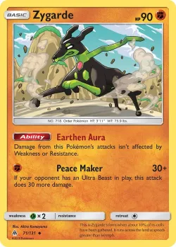 Zygarde #71/131 · Pokémon