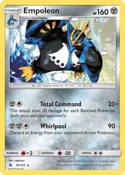 Empoleon #81/131 · Pokémon
