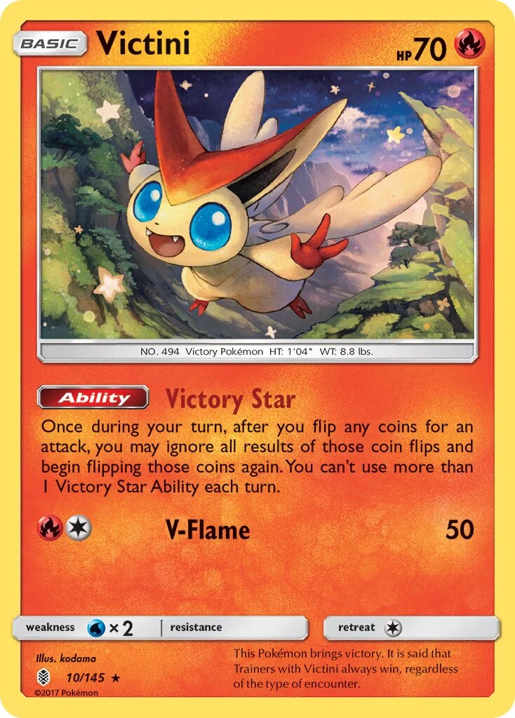 Victini 「GRI 10/145」「EN」