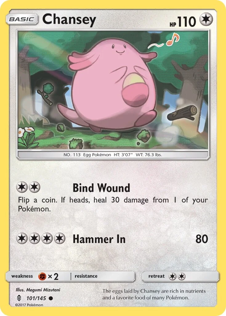 Chansey 「GRI 101/145」「EN」