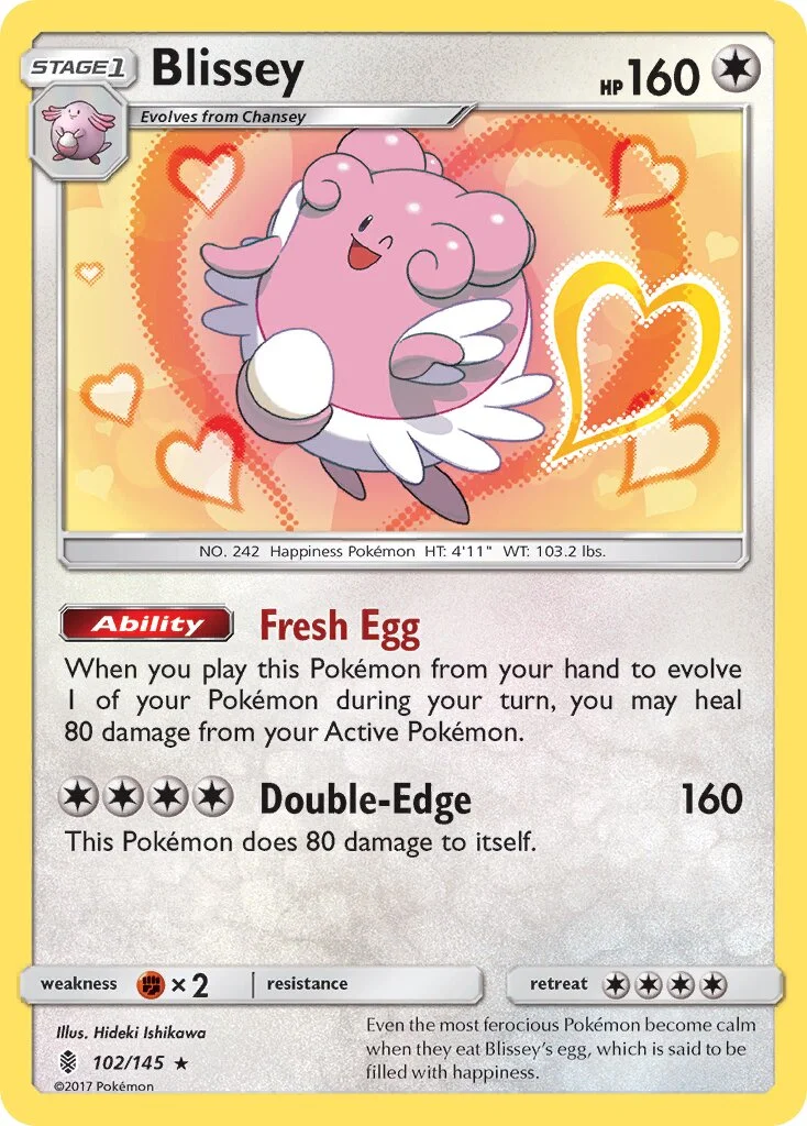 Blissey 「GRI 102/145」「EN」