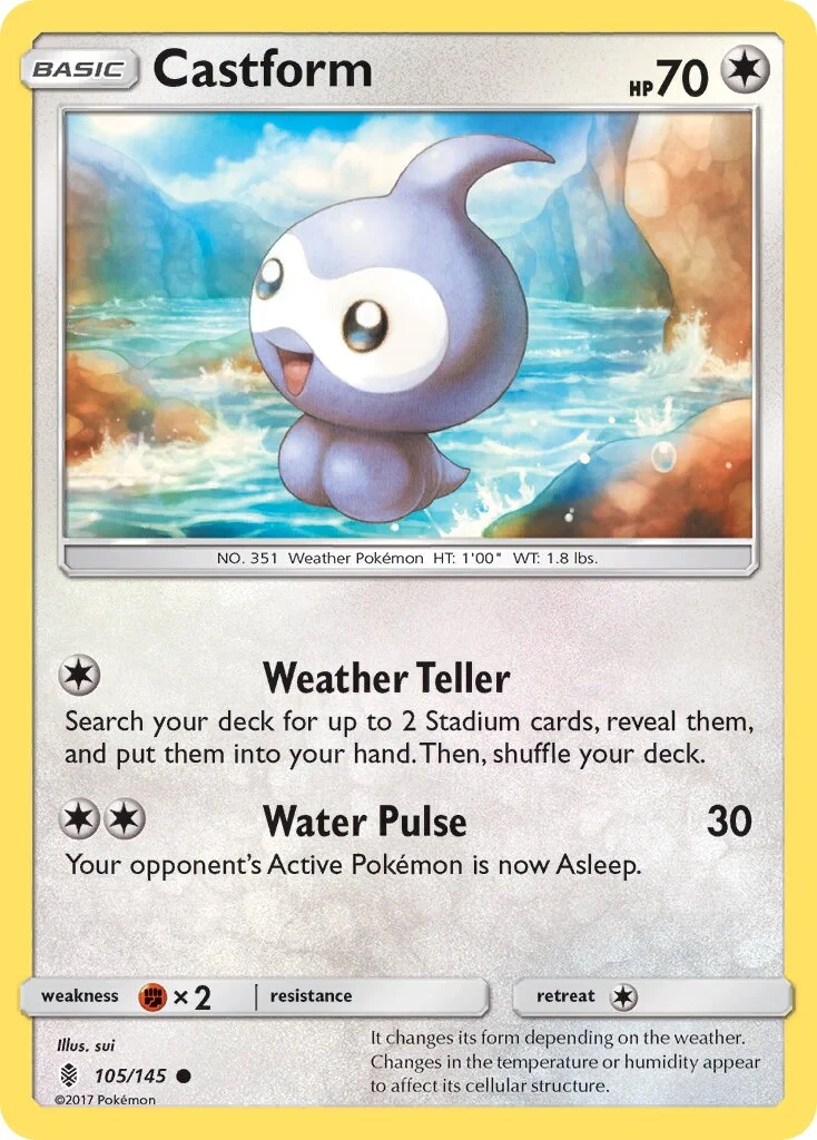 Castform 「GRI 105/145」「EN」
