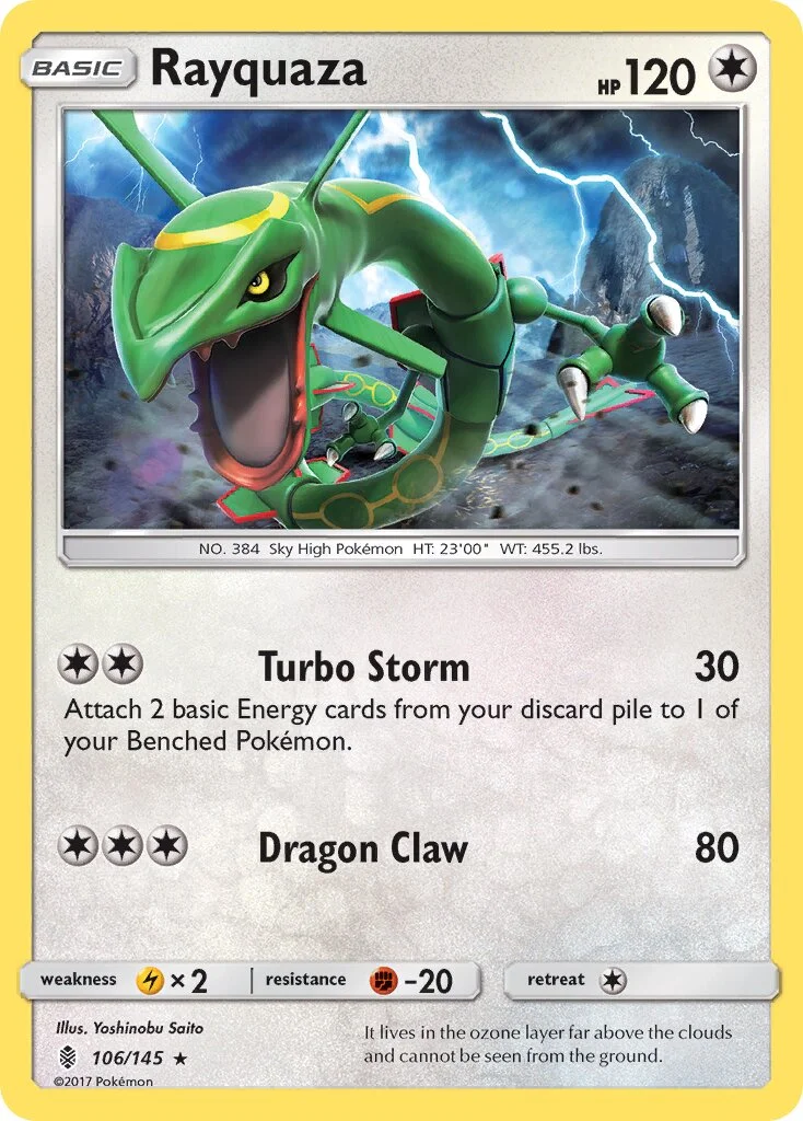 Rayquaza 「GRI 106/145」「EN」