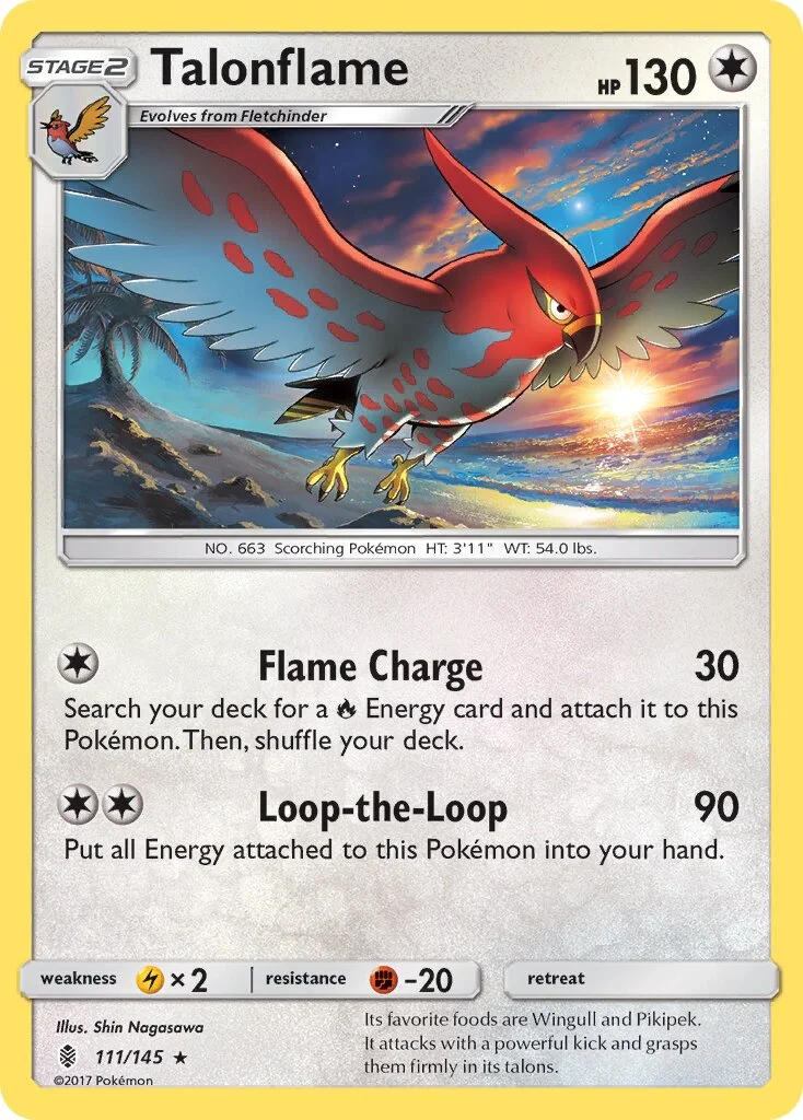 Talonflame 「GRI 111/145」「EN」