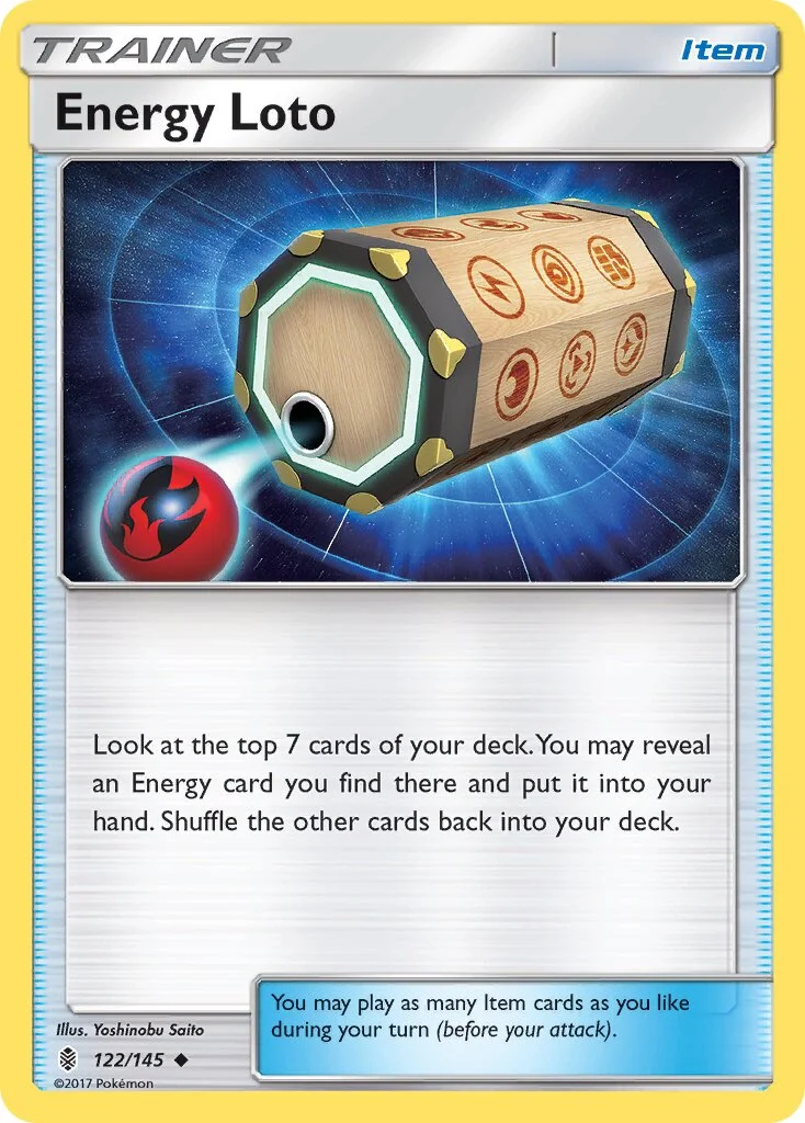 Energy Loto 「GRI 122/145」「EN」