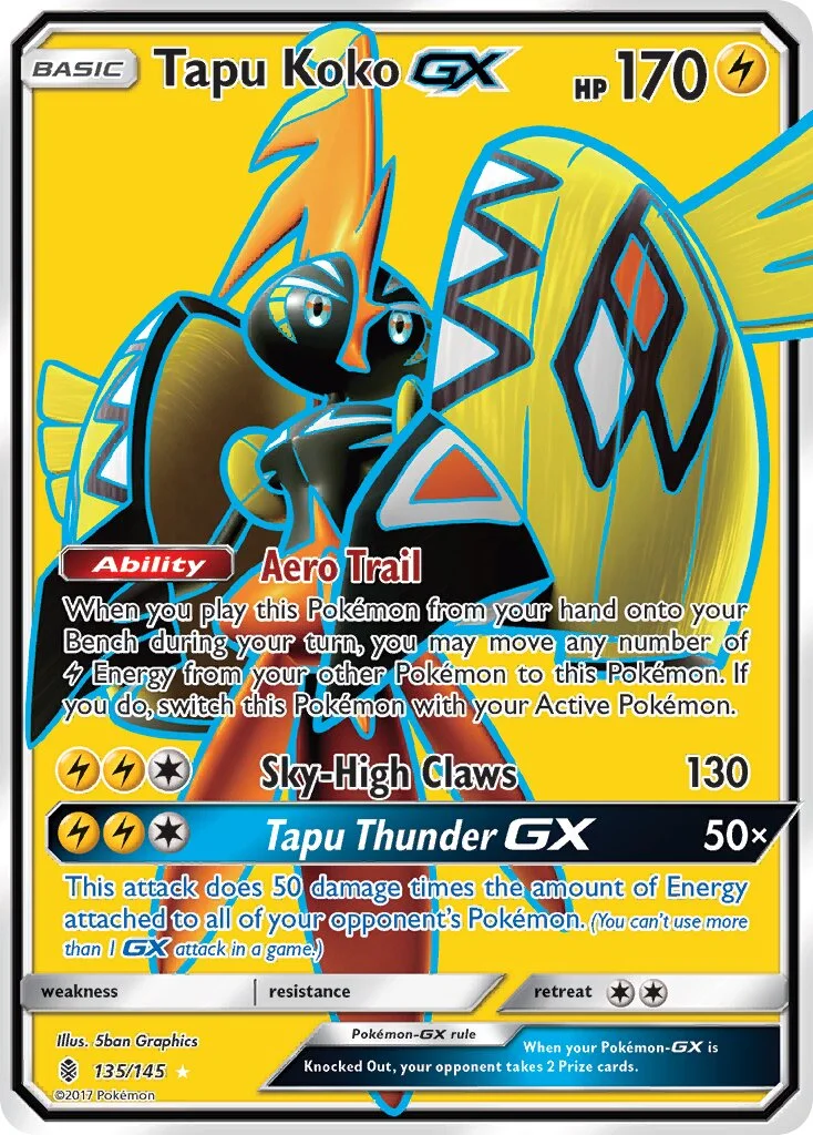 Tapu Koko-GX 「GRI 135/145」「EN」