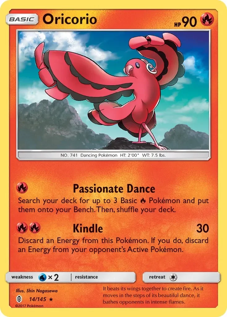 Oricorio 「GRI 14/145」「EN」