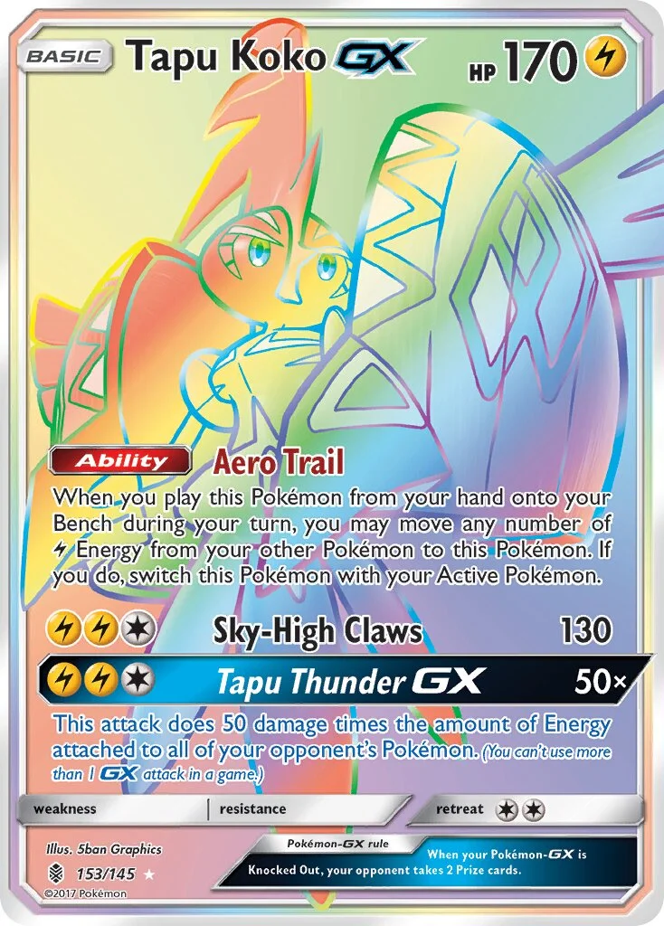 Tapu Koko-GX 「GRI 153/145」「EN」