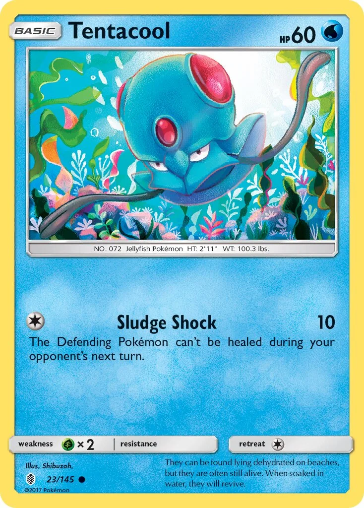 Tentacool 「GRI 23/145」「EN」
