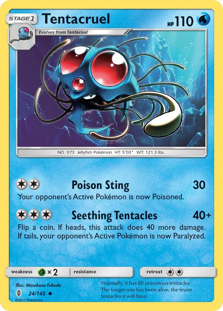Tentacruel 「GRI 24/145」「EN」