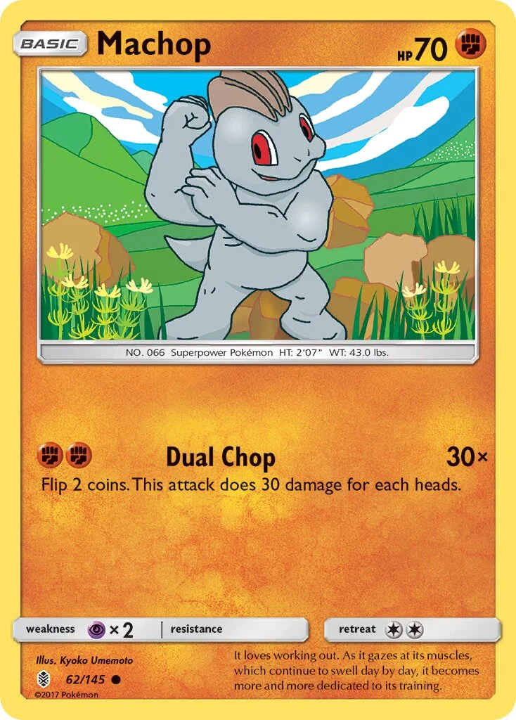 Machop 「GRI 62/145」「EN」