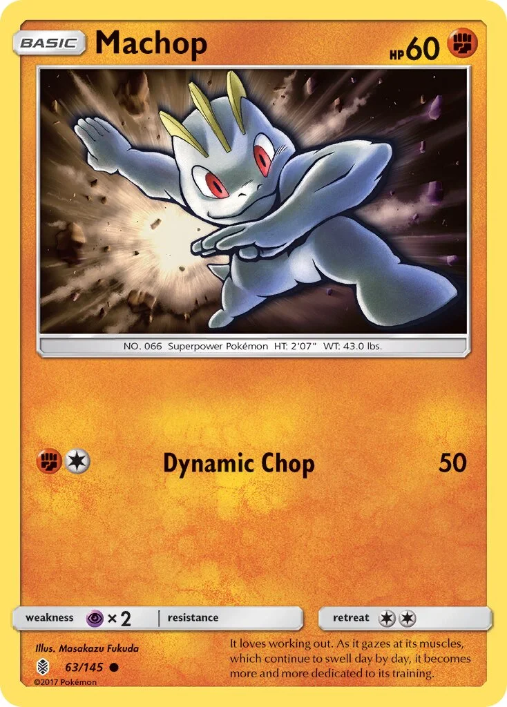 Machop 「GRI 63/145」「EN」