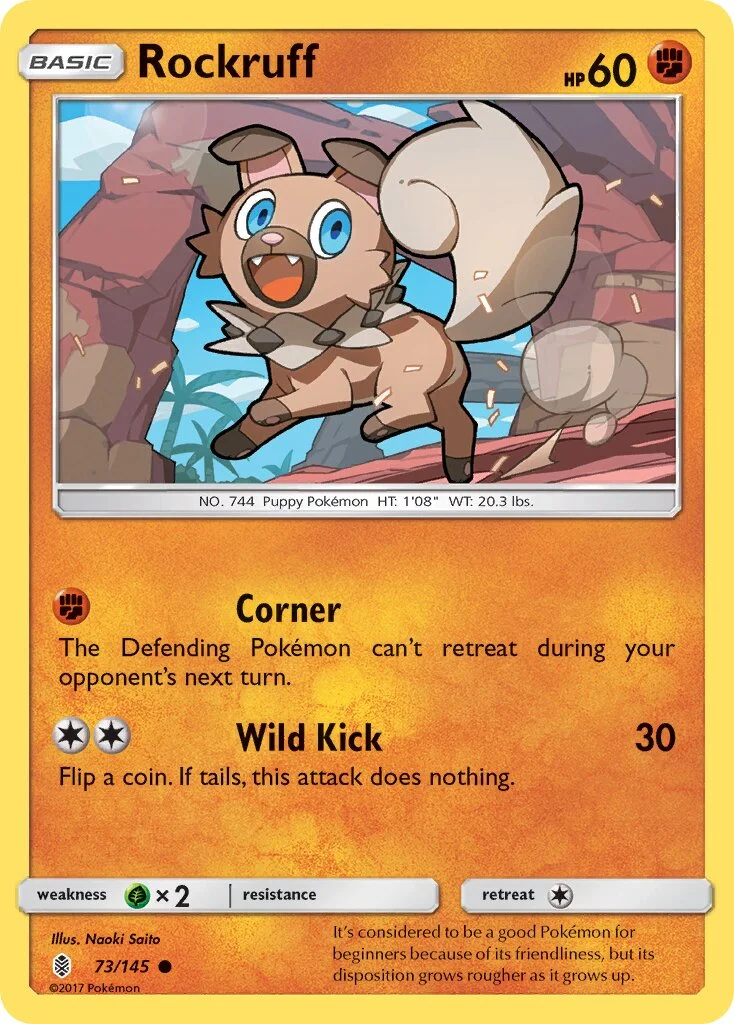 Rockruff 「GRI 73/145」「EN」