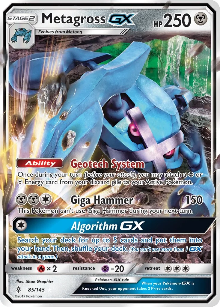 Metagross-GX 「GRI 85/145」「EN」