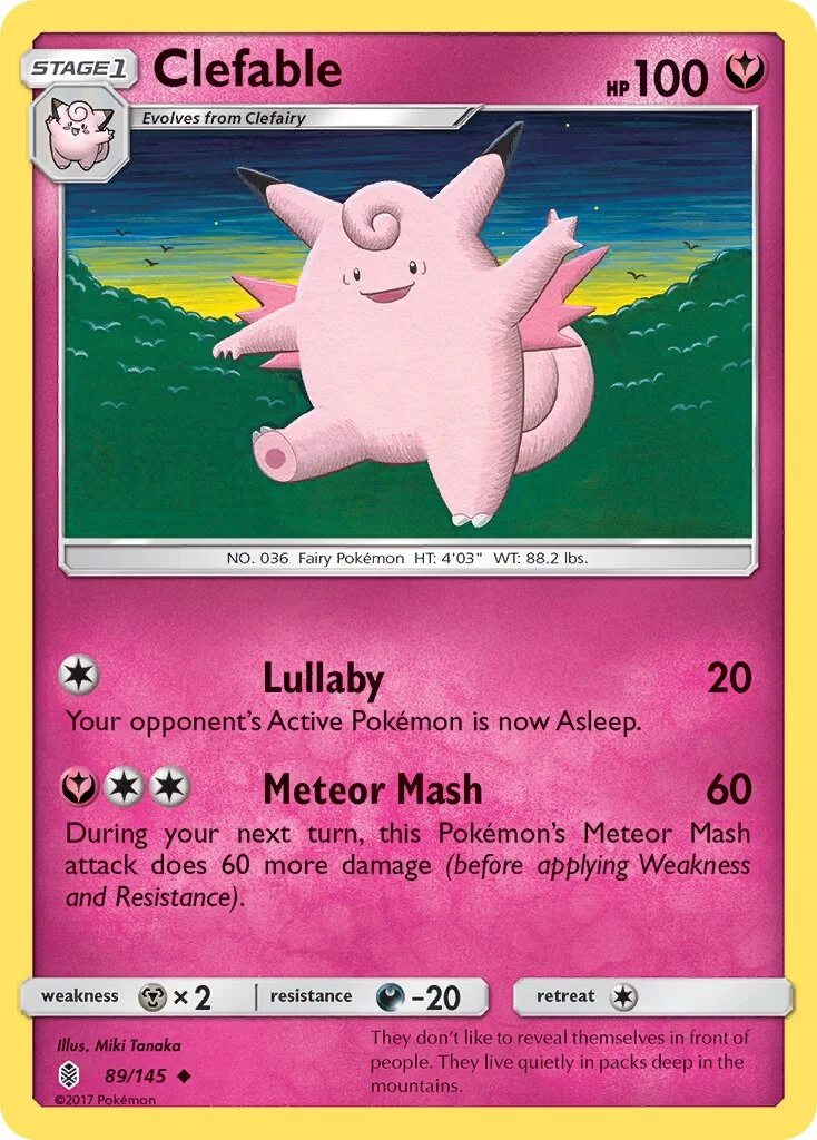 Clefable 「GRI 89/145」「EN」