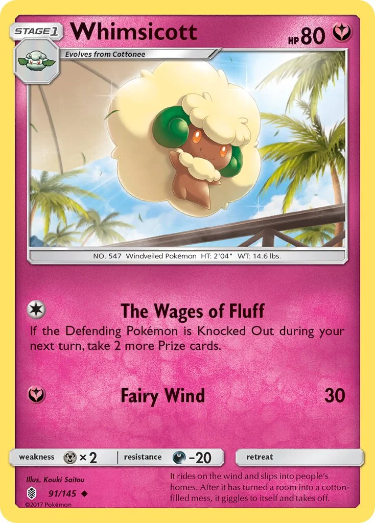 Whimsicott 「GRI 91/145」「EN」