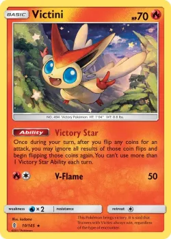 Victini #10/145 · Pokémon