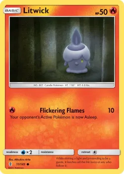 Litwick #11/145 · Pokémon