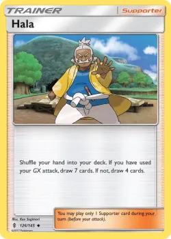 Hala #126/145 · Pokémon