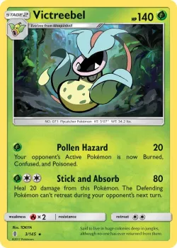 Victreebel #3/145 · Pokémon