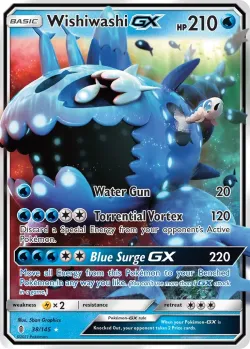 Wishiwashi-GX #38/145 · Pokémon