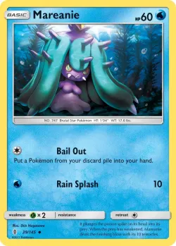 Mareanie #39/145 · Pokémon