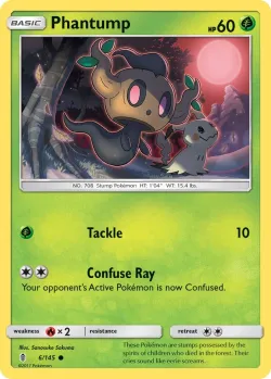 Phantump #6/145 · Pokémon