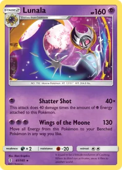 Lunala #61/145 · Pokémon