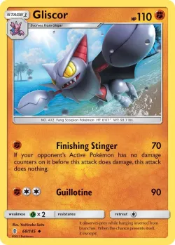 Gliscor #68/145 · Pokémon