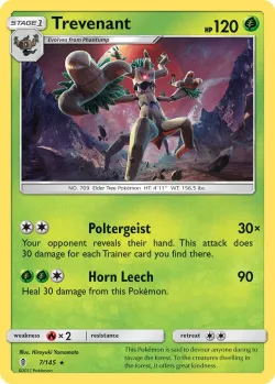 Trevenant #7/145 · Pokémon