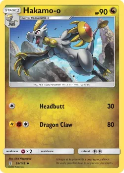 Hakamo-o #99/145 · Pokémon