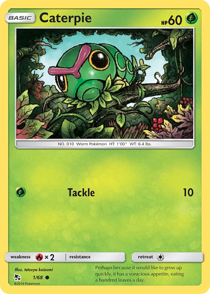 Caterpie 「HIF 1/68」「EN」