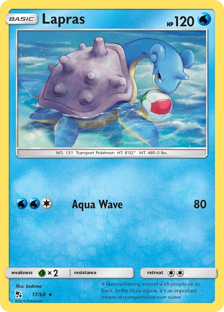 Lapras 「HIF 17/68」「EN」