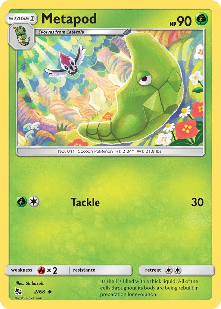 Metapod 「HIF 2/68」「EN」