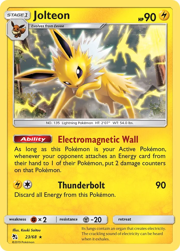 Jolteon 「HIF 23/68」「EN」