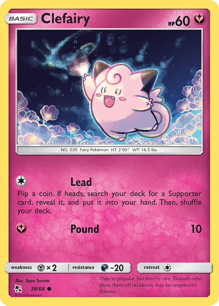 Clefairy 「HIF 38/68」「EN」