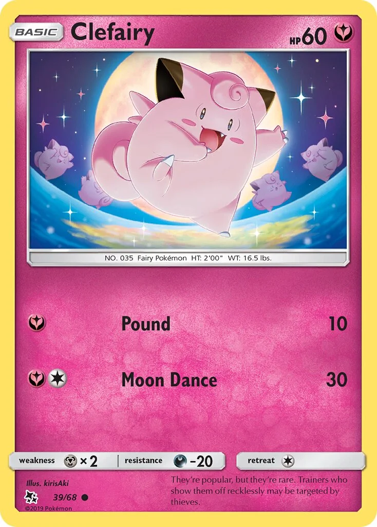 Clefairy 「HIF 39/68」「EN」