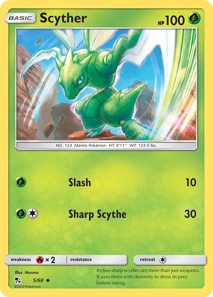 Scyther 「HIF 5/68」「EN」