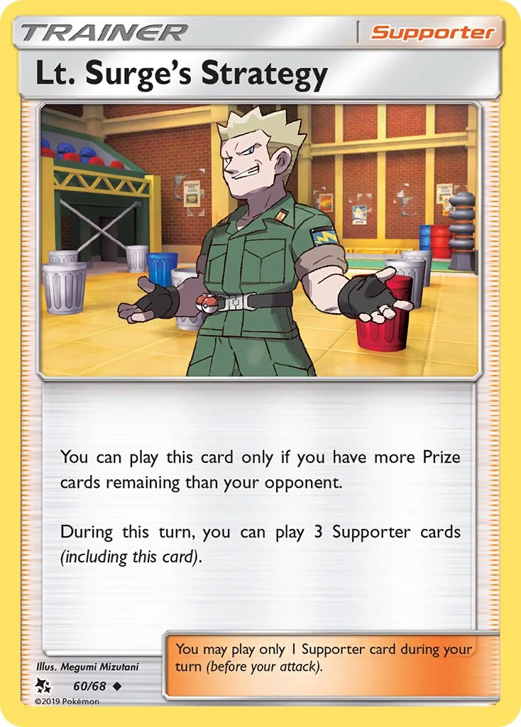 Lt. Surge's Strategy 「HIF 60/68」「EN」