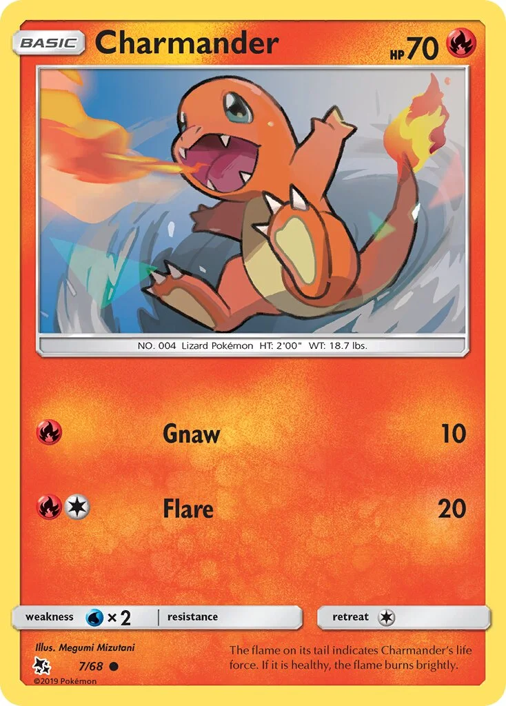 Charmander 「HIF 7/68」「EN」