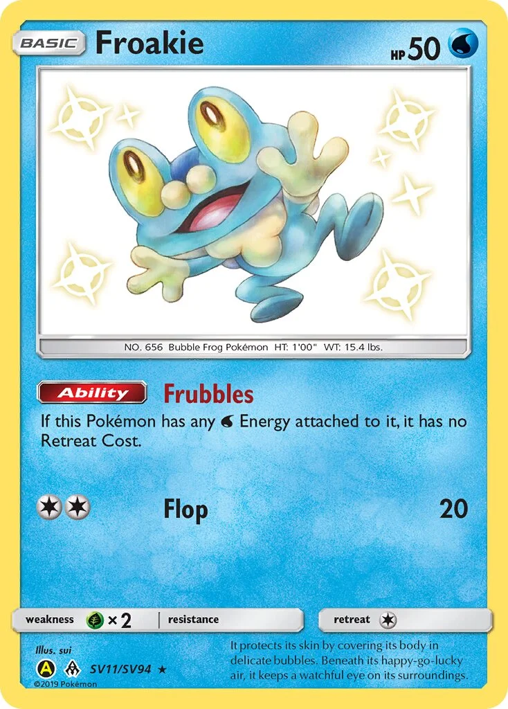 Froakie 「HIF SV11/SV94」「EN」