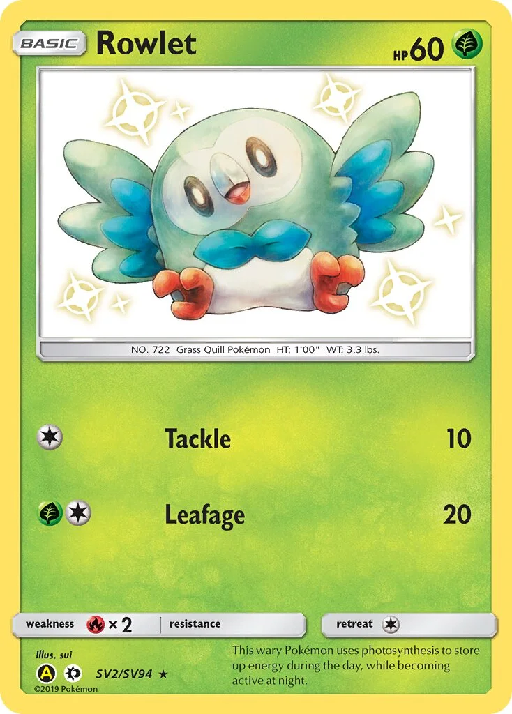 Rowlet 「HIF SV2/SV94」「EN」