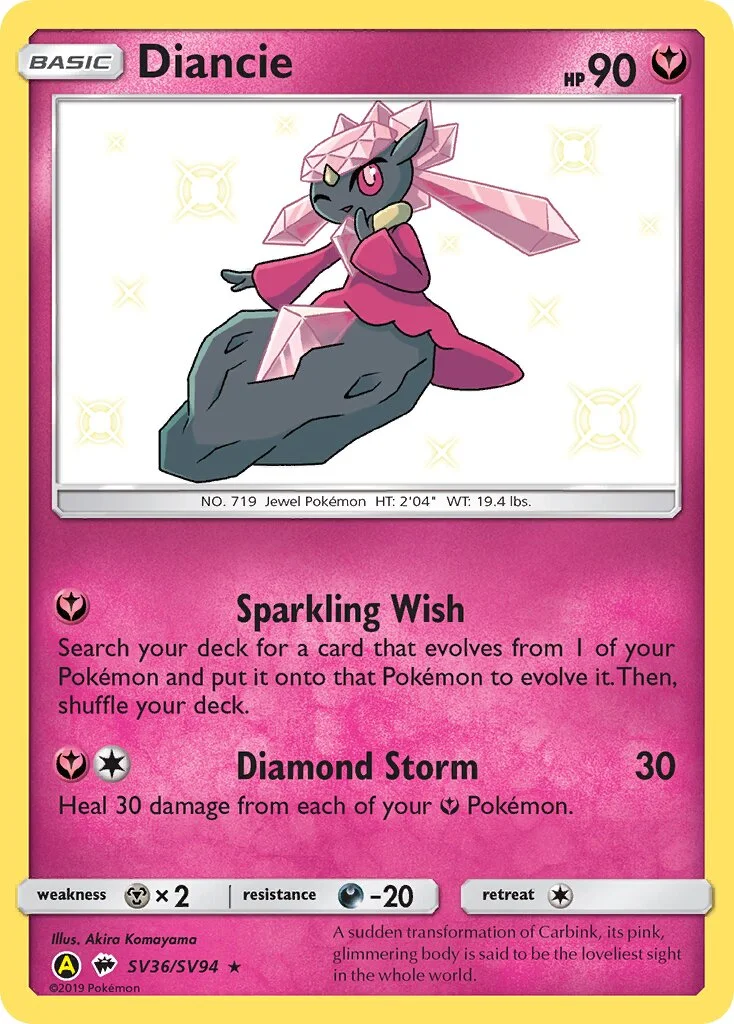 Diancie 「HIF SV36/SV94」「EN」