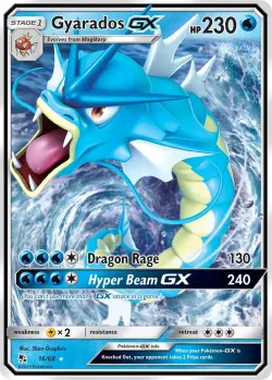 Gyarados-GX #16/68 · Pokémon