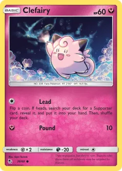 Clefairy #38/68 · Pokémon
