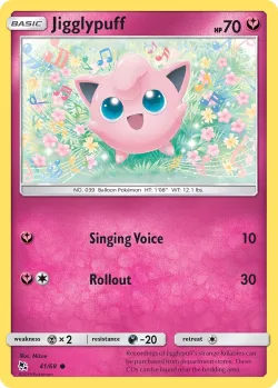 Jigglypuff #41/68 · Pokémon