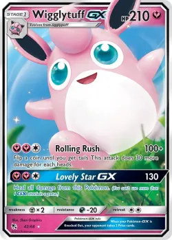 Wigglytuff-GX #42/68 · Pokémon
