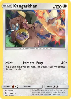 Kangaskhan #47/68 · Pokémon