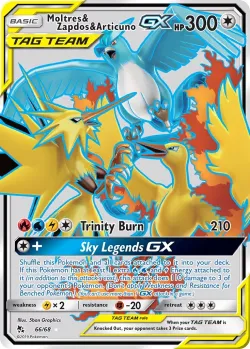 Moltres & Zapdos & Articuno-GX #66/68 · Pokémon