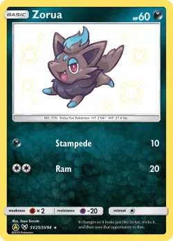 Zorua #SV25/SV94 · Pokémon